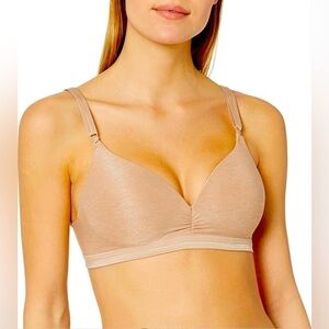 WARNER’S Women's Play It Cool Wire-Free with Lift Bra Toasted Almond